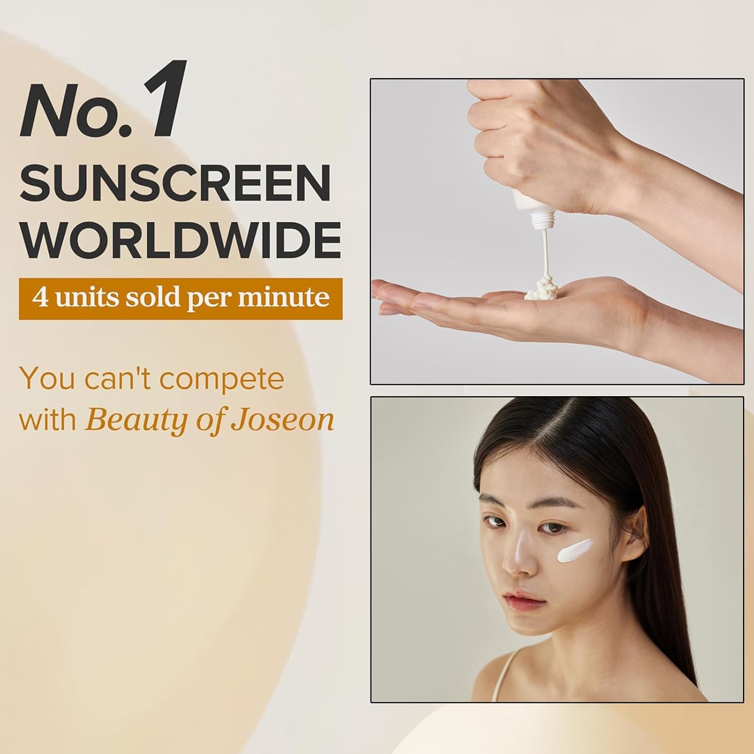 Relief Sun Organic Korean sunscreen SPF50+, PA++++ Rice and Probiotics | Korean Skin Care Solution for All Skin Types | Nourishing Skin Protection and UV Def