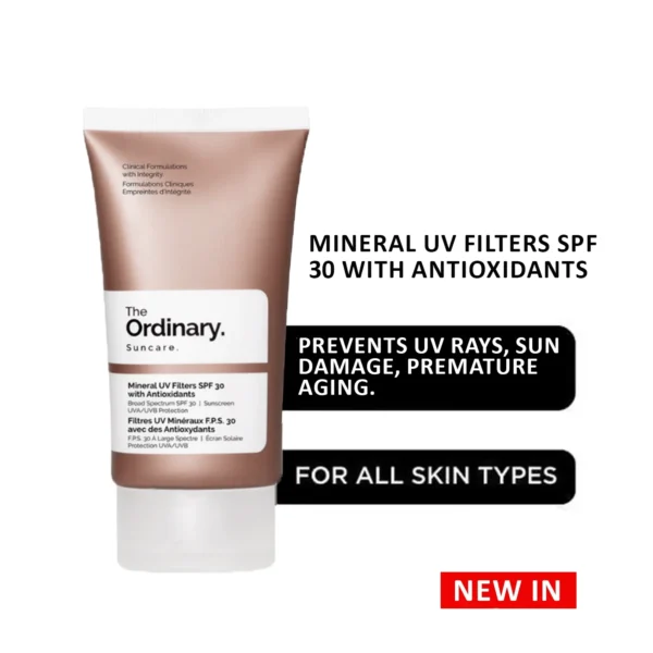The Ordinary Mineral Uv Filters Spf 30 With Antioxidants 50ml